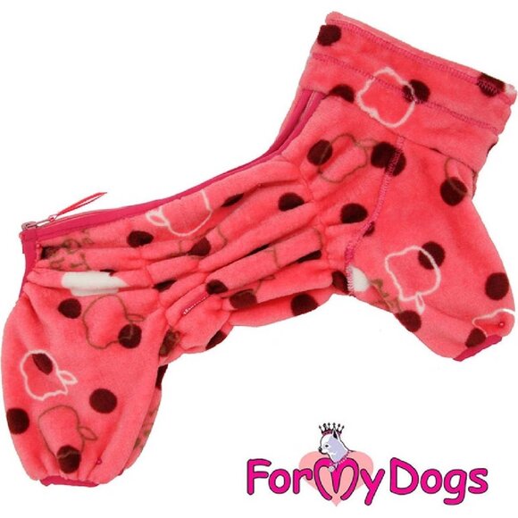 Dog Fall Winter Wear Jumpsuit Overall Coat Small Female Cut Pink NWT - Picture 2 of 12